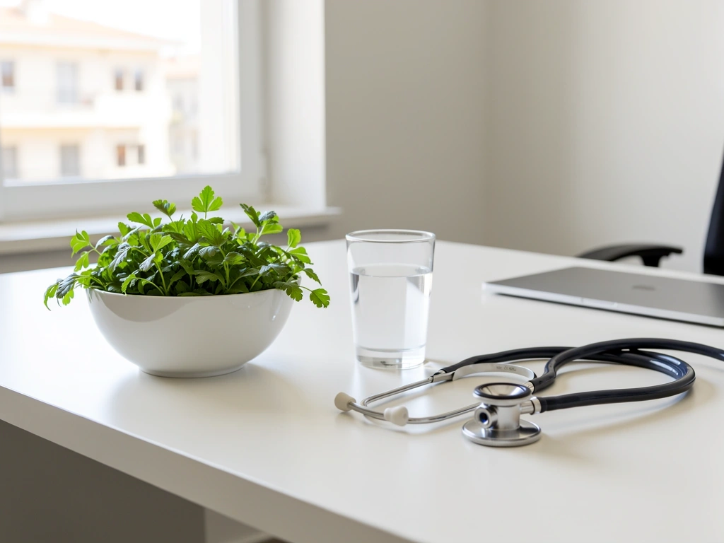 Professional nutrition analysis workspace